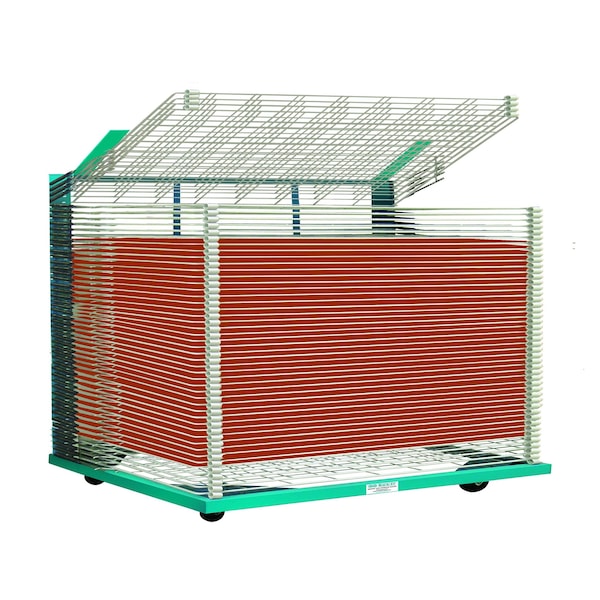 Saturn Rack AWT RACK-IT HEAVY CONSTUCTION, DRYING RACK, 45 x 68 in. Shelf Size, 50 Shelves DR-68-50 - main